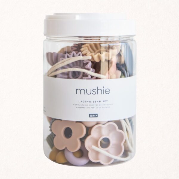 Accueil 7 set de perles à enfiler bébé - Mushie